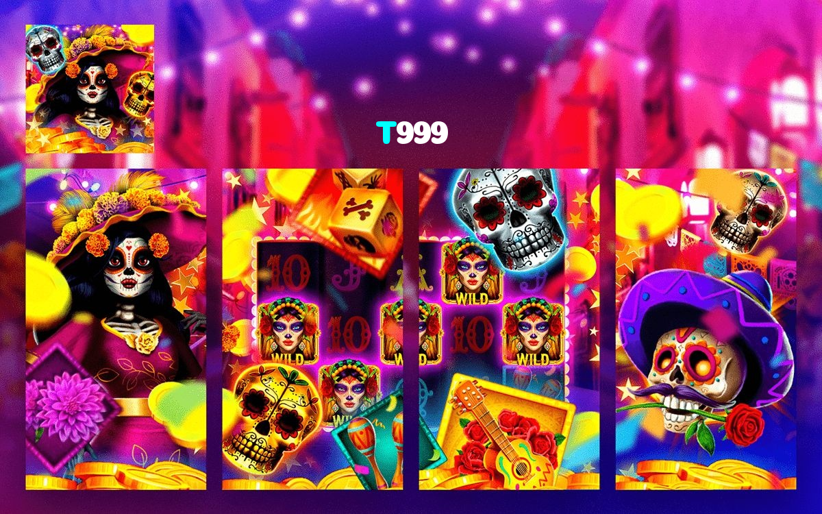 T999 casino presented on mobile device in Pakistan with slots and live games